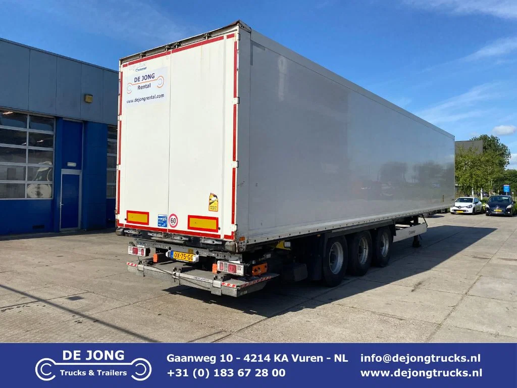 Krone N/A SD / Closed Box / Dhollandia / 1x Lift Axle leasen