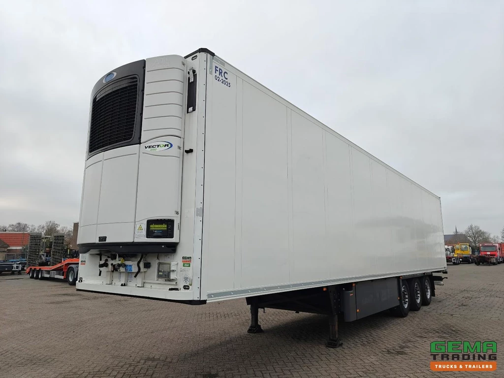 Schmitz Cargobull SCB S3B 3-Assen Schmitz - Schijfremmen - Koel-VriesTransport - Carrier Vector 1550 - 3747uur - PalletKisten - 09/2026 APK leasen