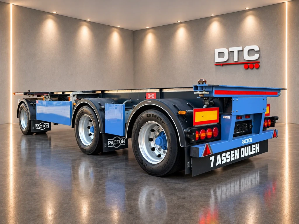 Pacton schamelaanhangwagen | container | geschoopeerd leasen