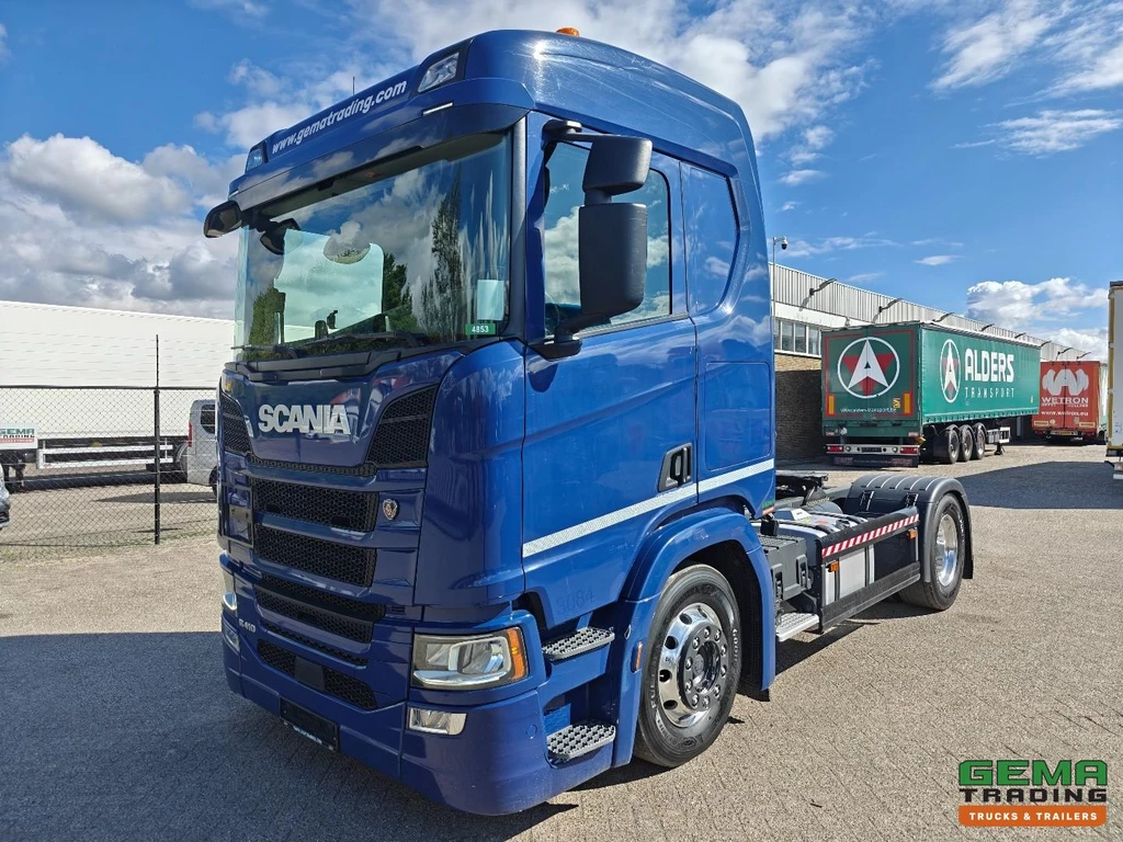 Scania R410 4x2 SlaapCabine Euro6D - ADR AT - Retarder - StandAirco - SmartTacho V2 - Vollucht - Alcoa leasen