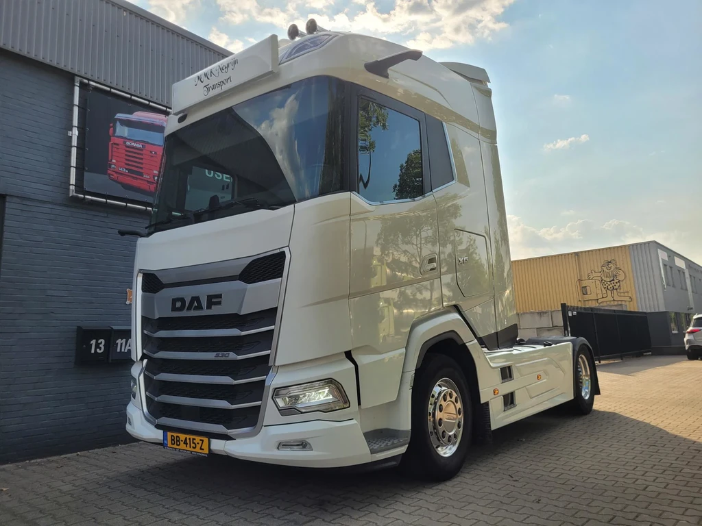 DAF XG 530 4x2 steel /air pto prep leasen